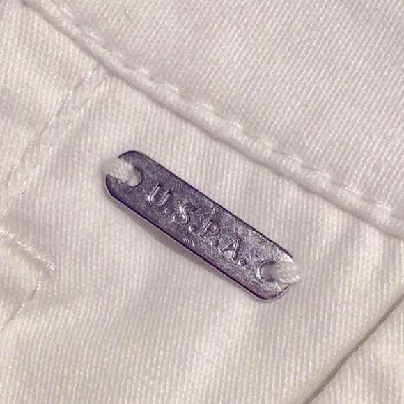 U.S. Polo Assoc. White Bermuda Shorts NEW - Picture 11 of 16